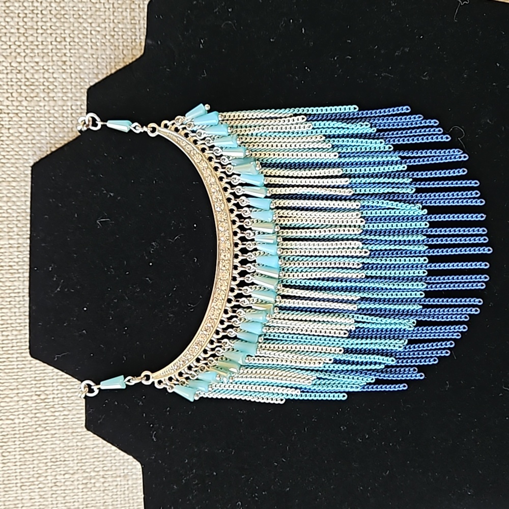 Fringe Pomina Fun Necklace & Earring Set